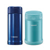 ZOJIRUSHI 0.35l Stainless Steel Vacuum Mug + 0.5L Stainless Steel Food Jar - Blue