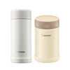 ZOJIRUSHI 0.35l Stainless Steel Vacuum Mug + 0.5L Stainless Steel Food Jar - White