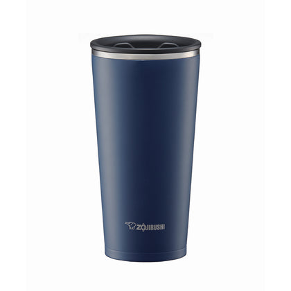 ZOJIRUSHI 0.45L Stainless Steel Tumbler with Cover - Navy Blue