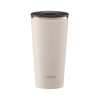 ZOJIRUSHI 0.45L Stainless Steel Tumbler with Cover - White