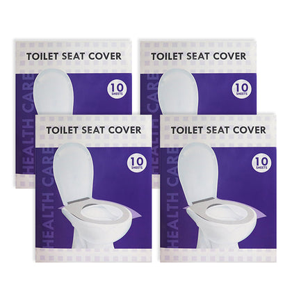 [Bundle of 4] Health Care Toilet Seat Cover (10 Sheets per pack)