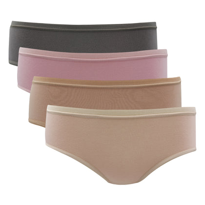 Shockwave 4-pc Pack Briefs (Midi) - Assorted Colors