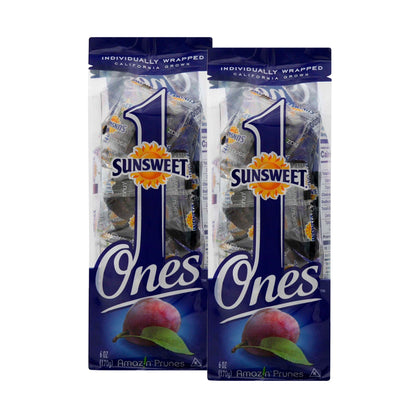 SUNSWEET Amaz!n™ Healthy Dried Prunes Snack Packs Set (170g) - Individual Wrapped