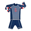 tee-pee-to UV50+ Long Sleeve and Shorts Anchor Set - Multi