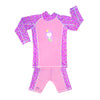 tee-pee-to UV50+  Long Sleeve and Shorts Mermaid Set - Multi