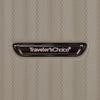 Traveler's Choice 21” + 25" San Severo Cyclone Wheels Expandable Hardcase Spinner - Champagne
