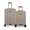 Traveler's Choice 21” + 25" San Severo Cyclone Wheels Expandable Hardcase Spinner - Champagne