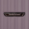 Traveler's Choice 21” + 25" San Severo Cyclone Wheels Expandable Hardcase Spinner - Orchid