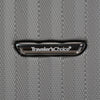 TRAVELER'S CHOICE 3-pc Bundle Set San Severo Cyclone Wheels Hard Case Spinner - Grey