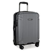 TRAVELER'S CHOICE 3-pc Bundle Set San Severo Cyclone Wheels Hard Case Spinner - Grey