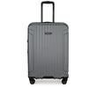 TRAVELER'S CHOICE 3-pc Bundle Set San Severo Cyclone Wheels Hard Case Spinner - Grey