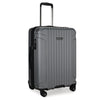 TRAVELER'S CHOICE 3-pc Bundle Set San Severo Cyclone Wheels Hard Case Spinner - Grey