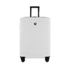 [3-In-1 Bundle Set] Traveler's Choice Cyclone Wheels Expandable Trolley Case - White
