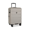 [ONLINE EXCLUSIVE] TRAVELER’S CHOICE TC09247 21" Cyclone Wheels Hard Case Spinner Luggage - Expandable, Anti-Theft Zipper, TSA Lock – Beige