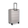 [ONLINE EXCLUSIVE] TRAVELER’S CHOICE TC09247 25" Cyclone Wheels Hard Case Spinner Luggage - Expandable, Anti-Theft Zipper, TSA Lock – Beige
