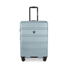 [ONLINE EXCLUSIVE] TRAVELER’S CHOICE TC09247 25" Cyclone Wheels Hard Case Spinner Luggage - Expandable, Anti-Theft Zipper, TSA Lock – Granite Green