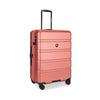[ONLINE EXCLUSIVE] TRAVELER’S CHOICE TC09247 25" Cyclone Wheels Hard Case Spinner Luggage - Expandable, Anti-Theft Zipper, TSA Lock – Rum Caramel