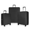 Traveler's Choice DELILAH 25" Cyclone Wheels Expandable Hardcase Spinner - Black
