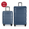 Traveler's Choice 52cm+72cm HEIDELBERG Expandable Hardcase Spinner - Navy