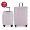 Traveler's Choice 52cm+72cm HEIDELBERG Expandable Hardcase Spinner - Pink