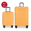 Traveler's Choice 52cm+72cm HEIDELBERG Expandable Hardcase Spinner - Yellow