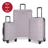Traveler's Choice HEIDELBERG Expandable Hardcase Spinner (Bundle of 3) - Pink