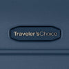 Traveler's Choice 52cm+62cm HEIDELBERG Expandable Hardcase Spinner - Navy