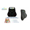 TRUE RELIEF Memory Foam Ortho - Back & Lumbar Support Cushion - Charcoal Grey