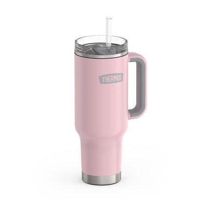 THERMOS 1.2L Stainless Steel Cup Holder Mug - Sunset Pink