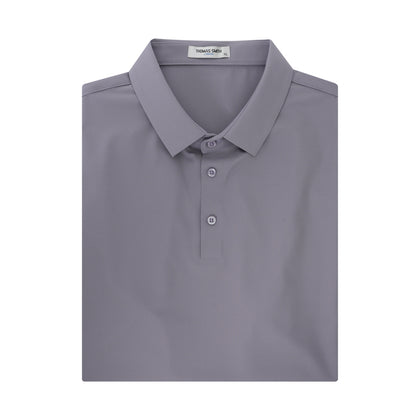 Thomas Smith Short-Sleeved Polo - Purple