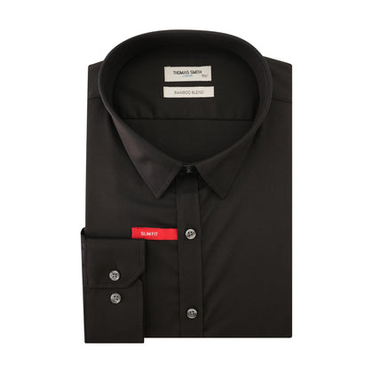 Thomas Smith Long-Sleeved Shirt - Black
