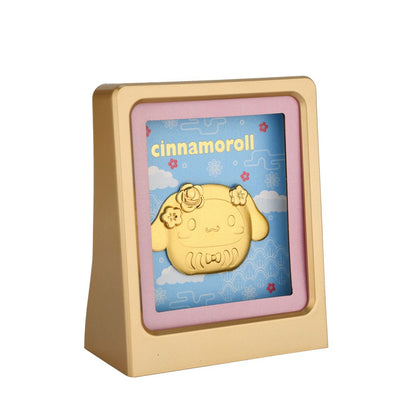 [The Singapore Mint] Sanrio Daruma Cinnamoroll 24K Gold Foil in Frame