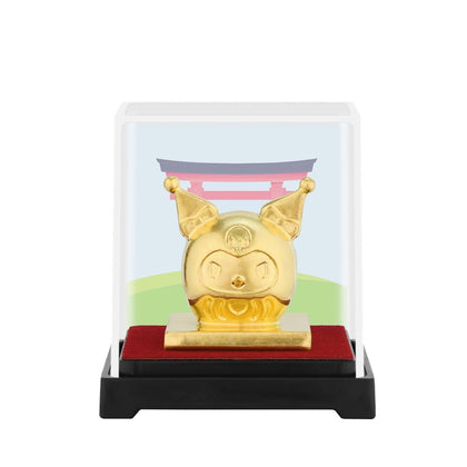 [The Singapore Mint] Sanrio Daruma Kuromi 24K Gold Foil Mini Figure