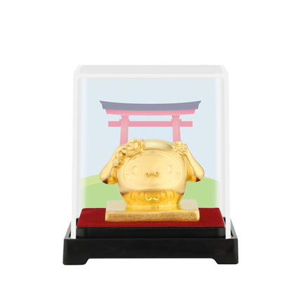 [The Singapore Mint] Sanrio Cinnamoroll 24K Gold Foil Mini Figure