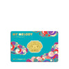 [The Singapore Mint] Sanrio My Melody Daruma 0.1g 999 Fine Gold Bar