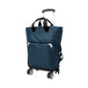 TRAVEL TIME Backpack with Detachable Trolley - Green
