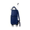 TRAVEL TIME Backpack with Detachable Trolley - Navy