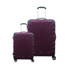 TRAVEL TIME TT-8017 20"+29" ABS Double-Wheel Expandable Hard Case Spinner Luggage - Purple