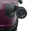 TRAVEL TIME TT-8017 20"+29" ABS Double-Wheel Expandable Hard Case Spinner Luggage - Purple