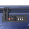 TRAVEL TIME TT-8021 25" 4 Double Wheels Expandable with TSA Lock and Anti-Theft Zipper - Navy