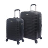 Travel Time TT-8026 20" + 25" Double Wheels Expandable Hard Case Luggage - Black