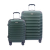 Travel Time TT-8026 20" + 25" Double Wheels Expandable Hard Case Luggage - Green