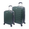 Travel Time TT-8026 20" + 25" Double Wheels Expandable Hard Case Luggage - Green