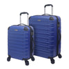 Travel Time TT-8026 20" + 25" Double Wheels Expandable Hard Case Luggage - Navy