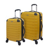 Travel Time TT-8026 20" + 25" Double Wheels Expandable Hard Case Luggage - Yellow