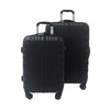TRAVEL TIME 20" + 25" TT-8036 Expandable Hard Case Spinner Luggage - Black