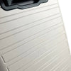 TRAVEL TIME TT-8037 20" Front Opening Hard Case Spinner Luggage - Expandable, Anti-theft Zipper, TSA Lock - Khaki