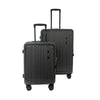 TRAVELTIME 20" + 27" Top Opening Expandable Hard Case Spinner - Dark Grey
