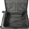 TRAVELTIME 20" + 27" Top Opening Expandable Hard Case Spinner - Dark Grey