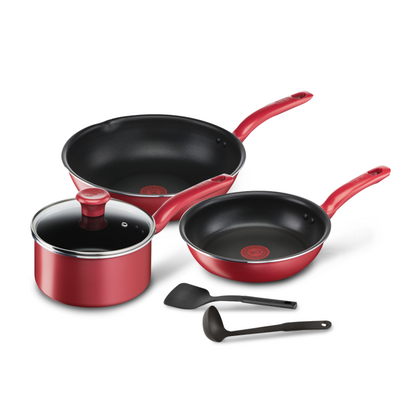 Tefal 6pc SO Chef Cookware Set (Induction Compatible) (135S6)